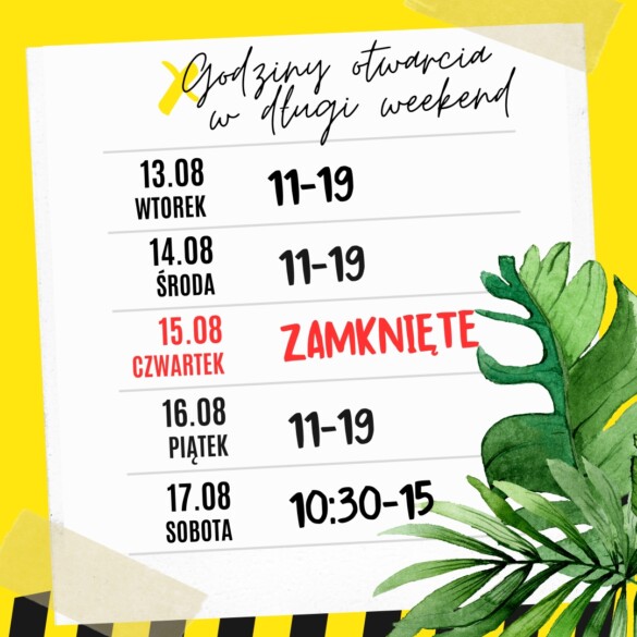 godziny-otwarcia-weekend sierpniowy